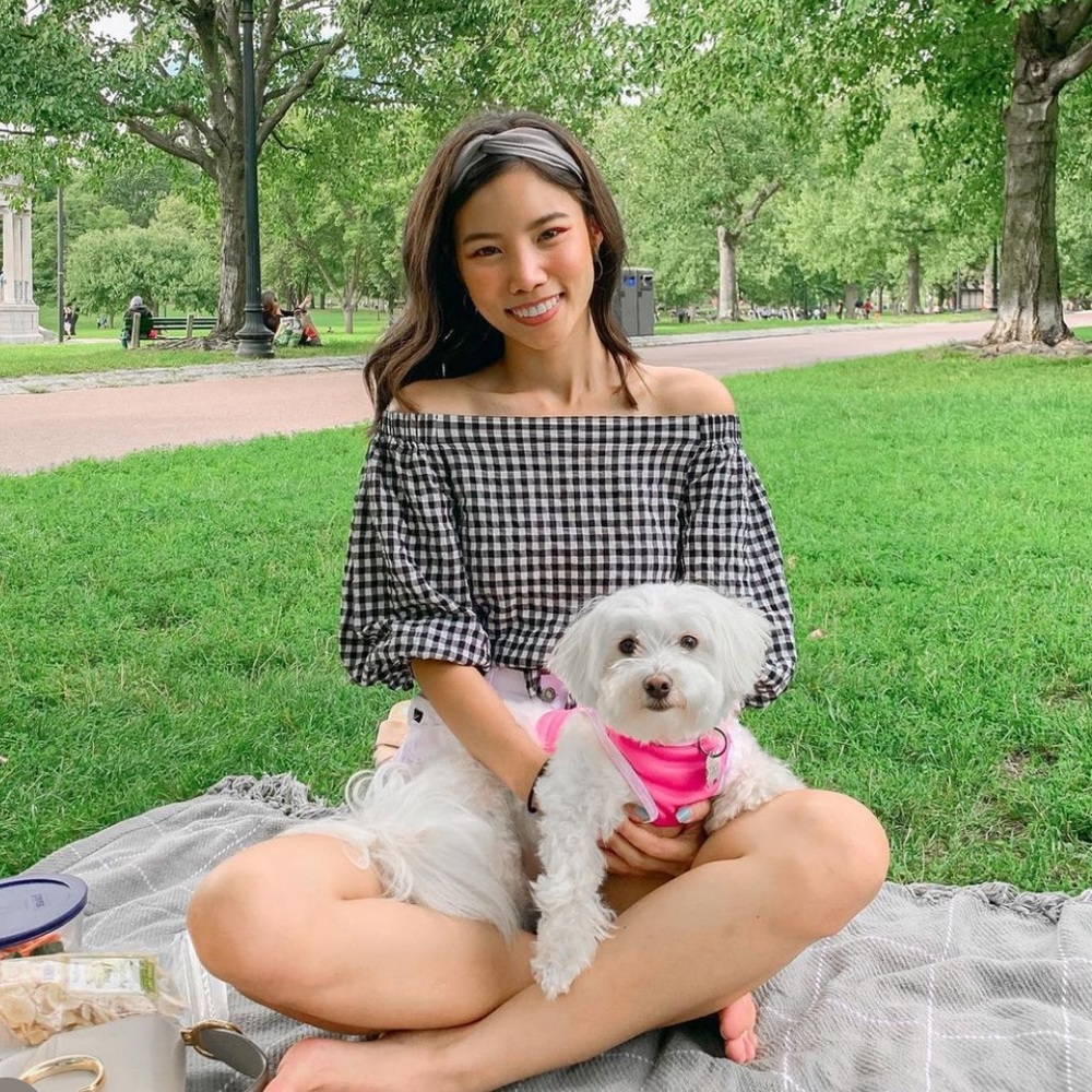 Forever 21 gingham crop top